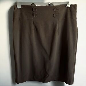 The Limited Collection Skirt  Chocolate Brown  Size 10 NEW WITH TAGS